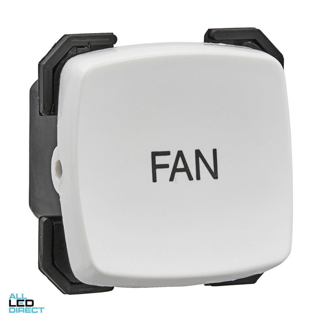 Clipsal PRESTIGE Mech Marked 'Fan' White Electric ALL LED Direct