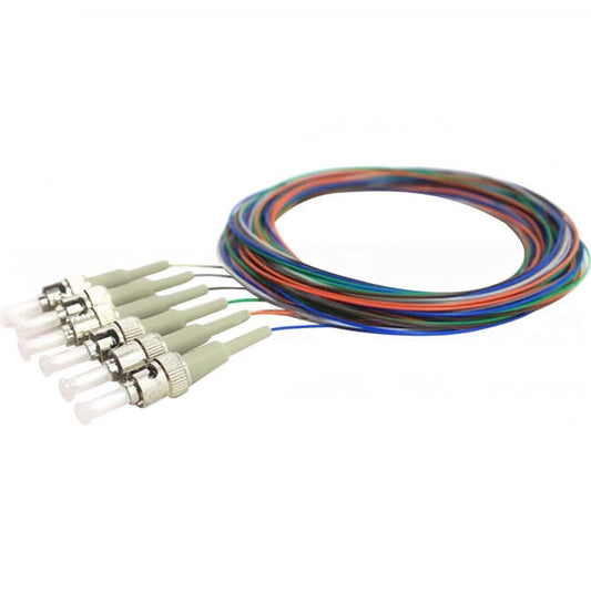 AFL 12 Fibre Optic OM1 Pigtail Suitable For ST Connector 2 Metres