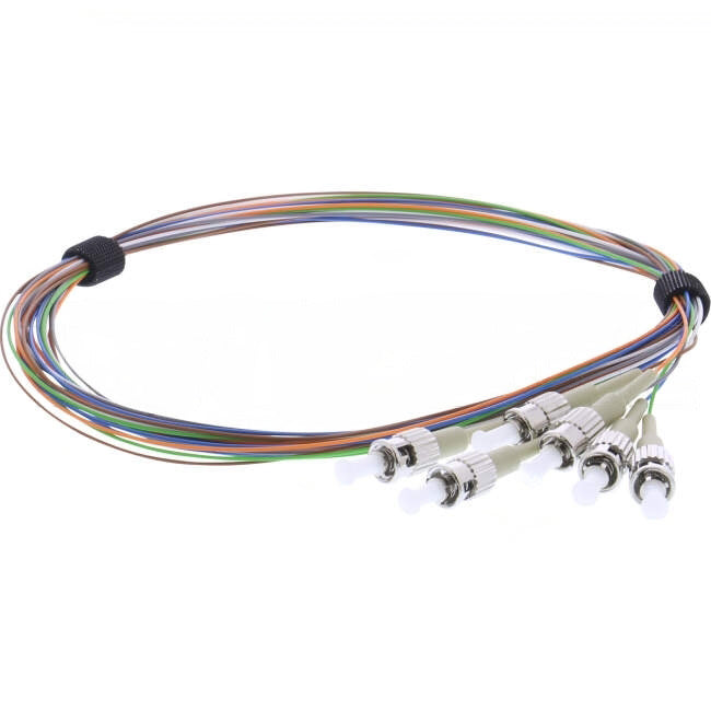 AFL 6 Fibre Optic OM1 Pigtail Suitable For ST Connector 2 Metres