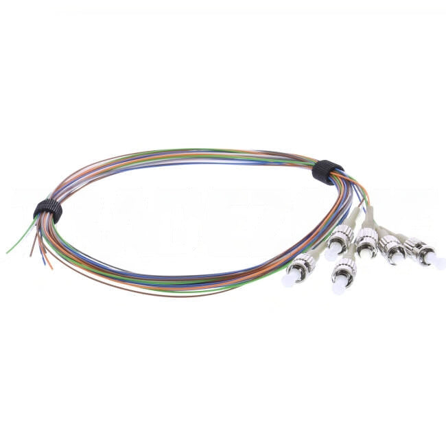 AFL 6 Fibre Optic OM1 Pigtail Suitable For ST Connector 2 Metres