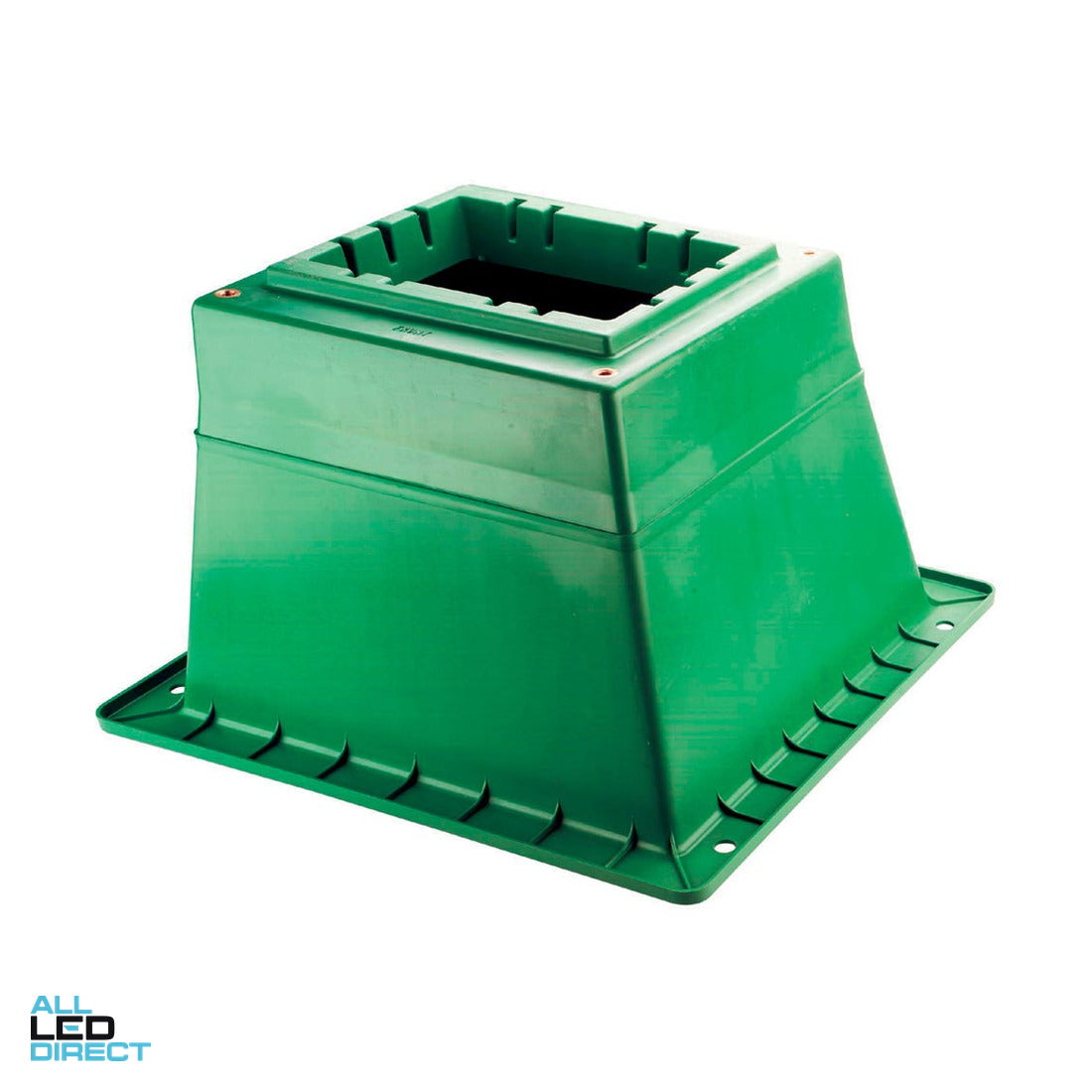 Cabac Green Pillar Base With Standard D-Bolt Kit IP44 Green ALL LED Direct
