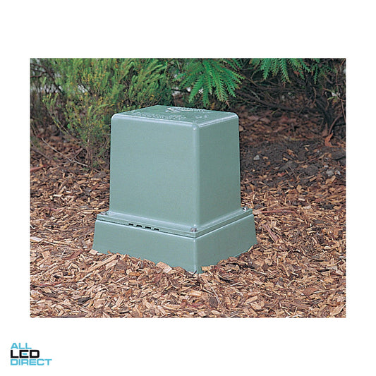 Cabac Short Pillar Lid & Base Vent With Standard D-Bolt Pattern Green ALL LED Direct