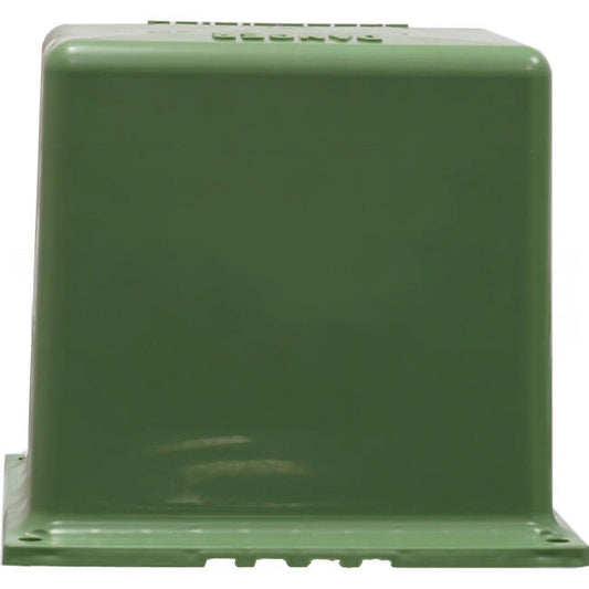 Cabac Short Pillar Lid Non Vented Green DBolt