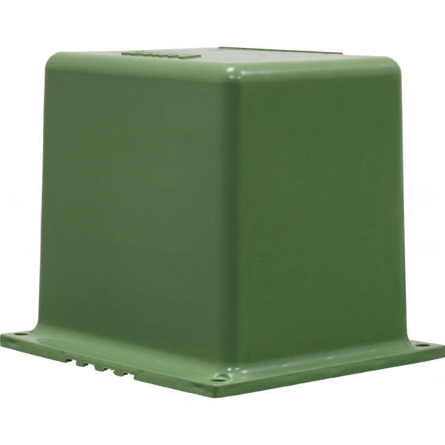 Cabac Short Pillar Lid Non Vented Green DBolt