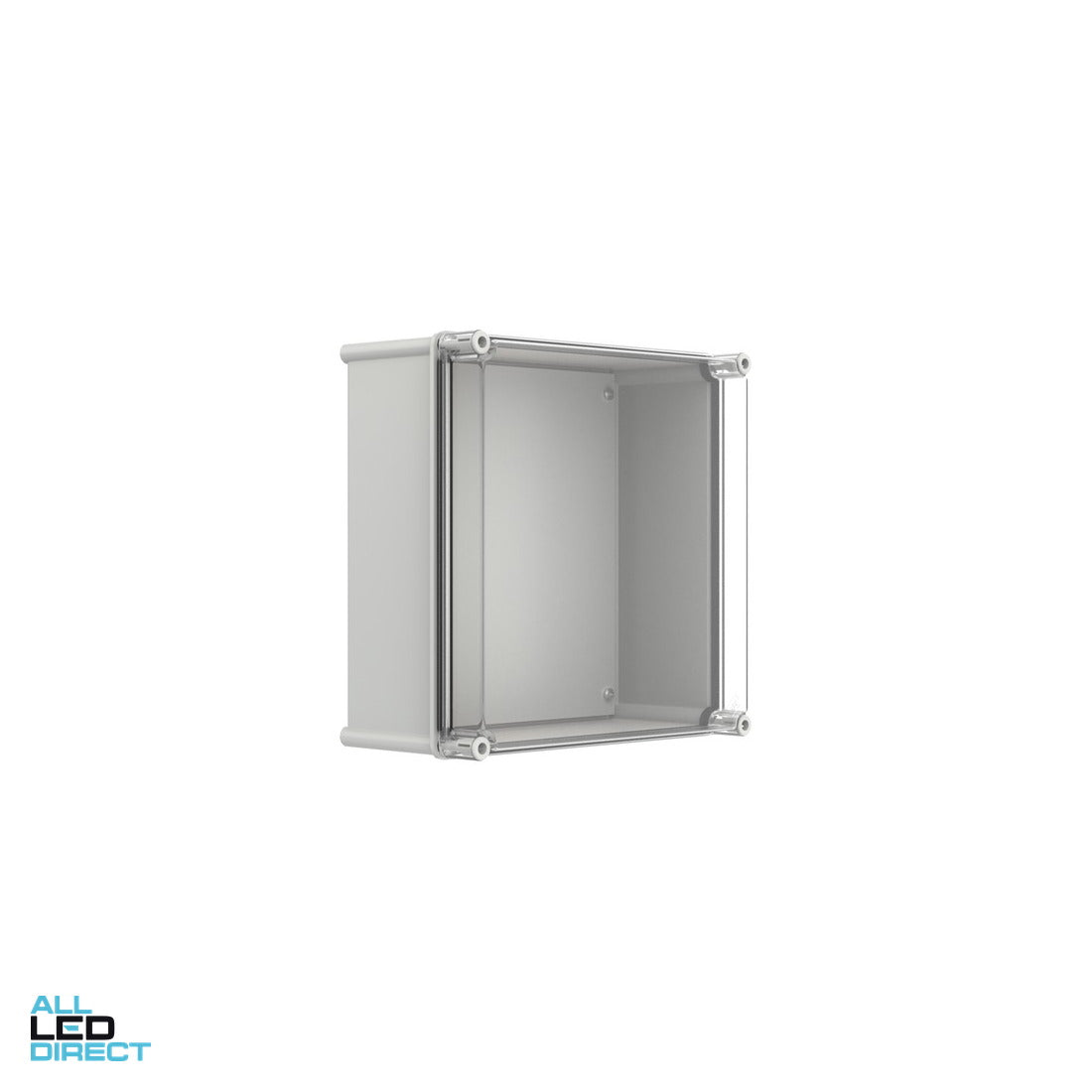 B&R 360mm W x 360mm H x 170mm D Square Adaptable Box With Clear Lid