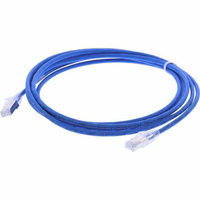 Molex 2 Metre RJ45 LS0H CAT6A 28 AWG Thin Patch Lead Blue