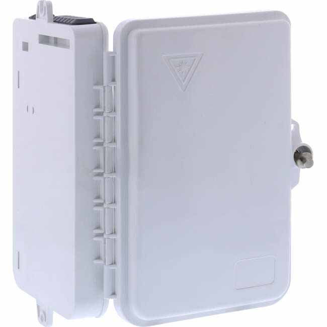 Select Data - Outdoor Wallbox 6C Fibre Fobot- accepts SC simplex/LCD through connectors