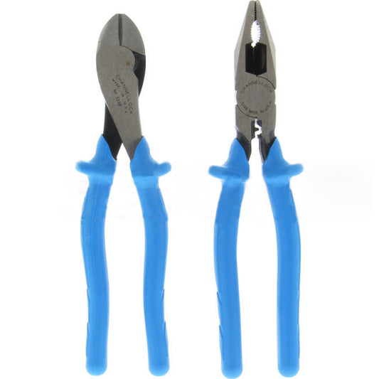 Sutton Tools Channellock Combo Pack Containing 200mm Diagonal Pliers & 216mm Linesman Pliers