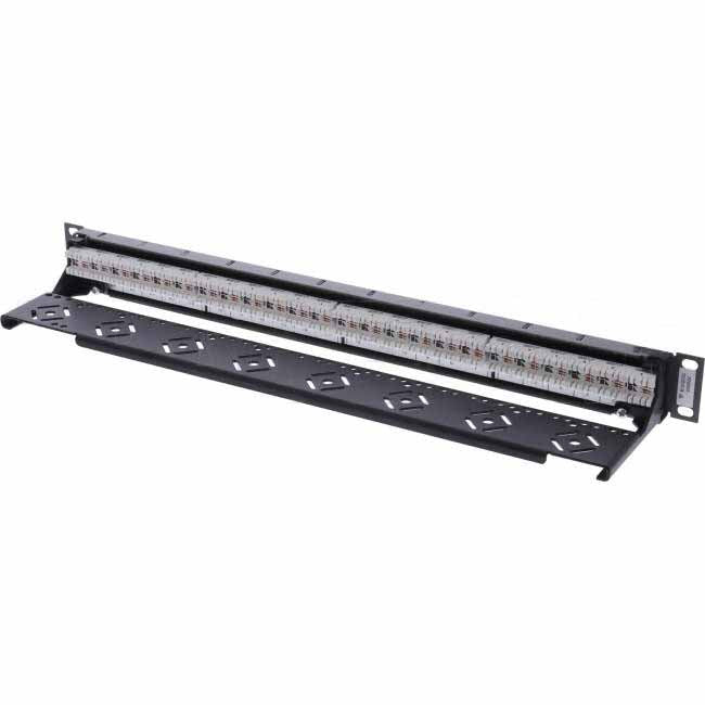 Molex POWERCAT 6 24 Port Patch Panel With Cable Management