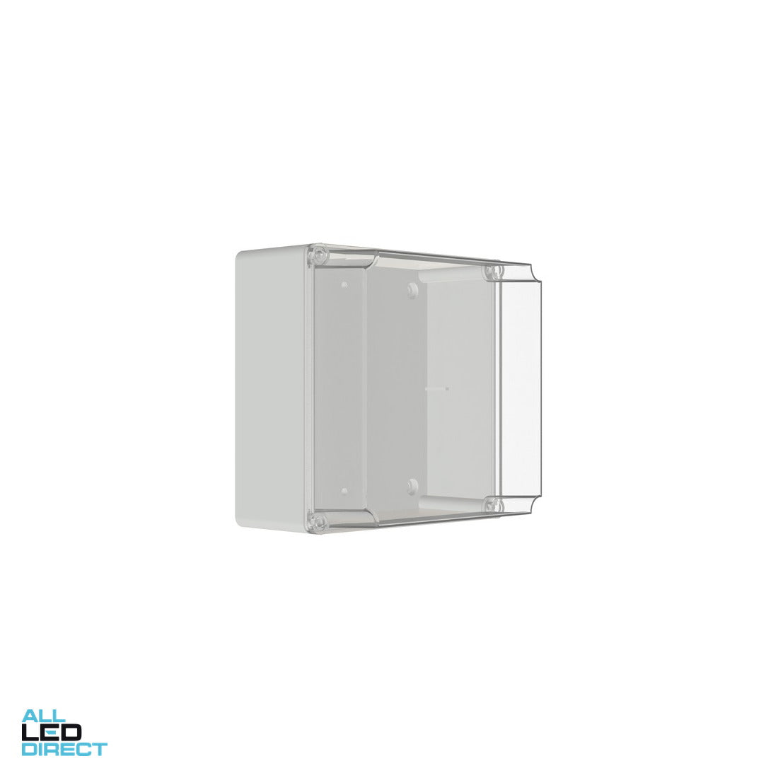 B&R POLYNOVA PJ 150mm W x 150mm H x 100mm D Square Adaptable Box With Clear Lid