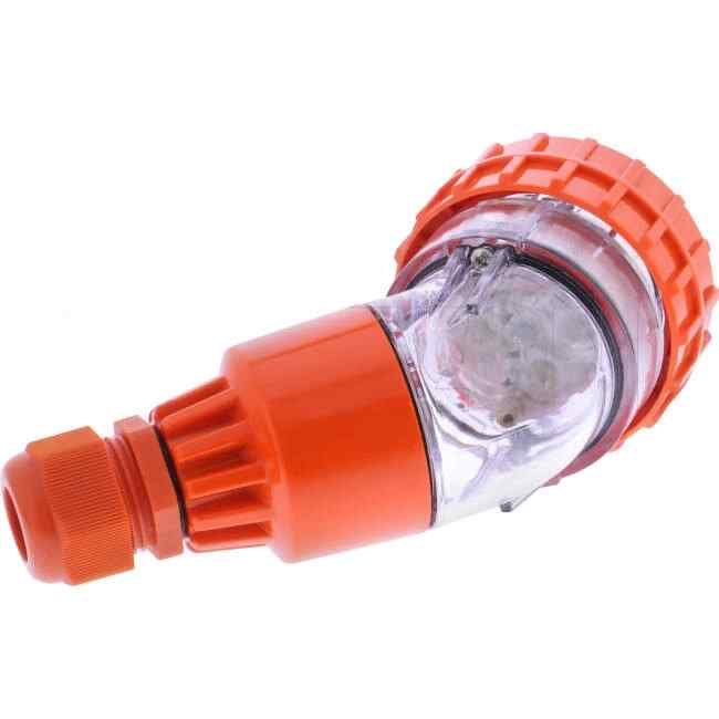 GEN3 20 Amp 3 Pin Angled Plug With Round Pin - Default Title (PLAR320)