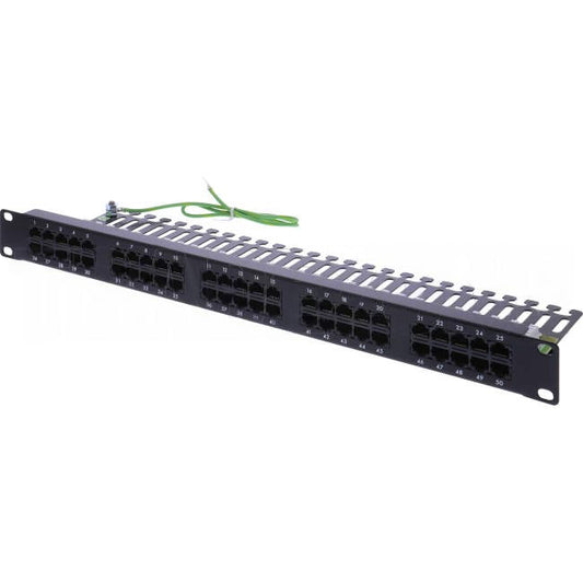 Cabac 1RU 50 Port TELCO Voice Patch Panel