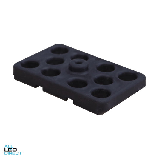 Ezytech 64mm x 39mm x 12mm Air Conditioning Rubber Vibration Mount