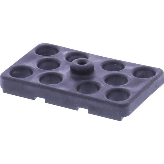 Ezytech 64mm x 39mm x 12mm Air Conditioning Rubber Vibration Mount