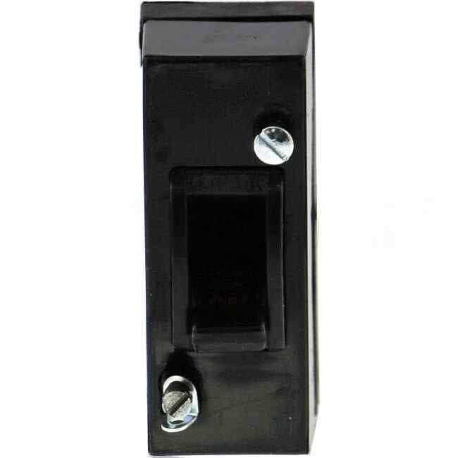 Clipsal 55 Amp 1 Pole PS55 Back Wired Panel Mount Main Switch Black - Default Title (PS55BK)