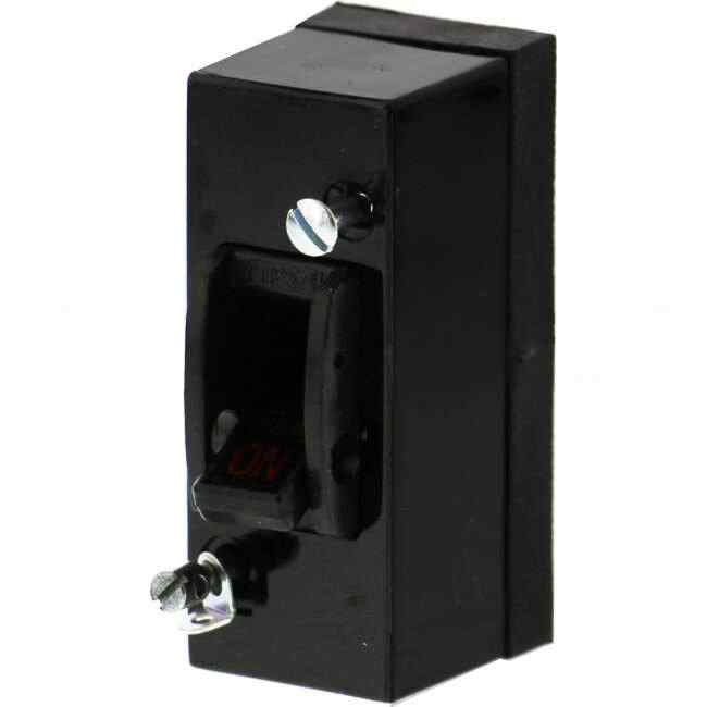 Clipsal 55 Amp 1 Pole PS55 Back Wired Panel Mount Main Switch Black - Default Title (PS55BK)