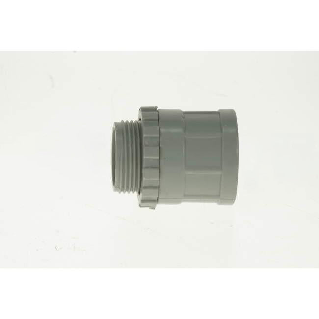 GTS 25mm Conduit Adaptor Plain to Screw with Locknut