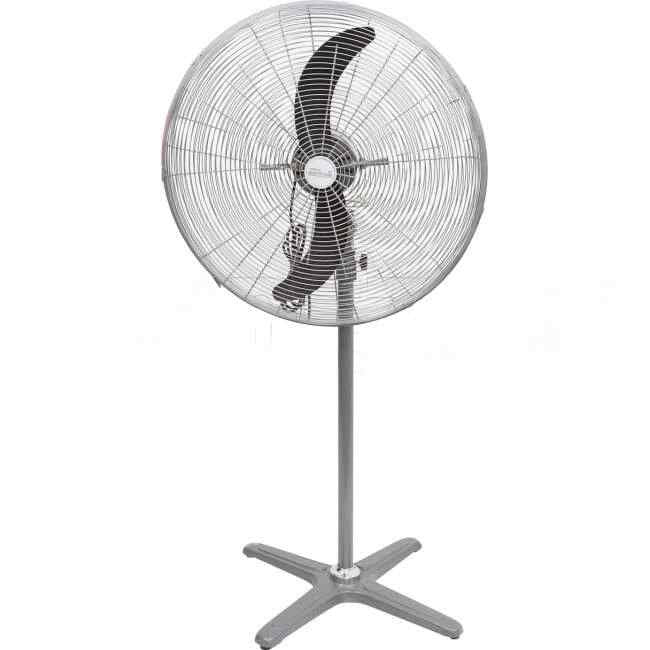 Fantech Pedestal Industrial Fan 3 Speed Oscillating Grey - Default Title (PSET63403SP)