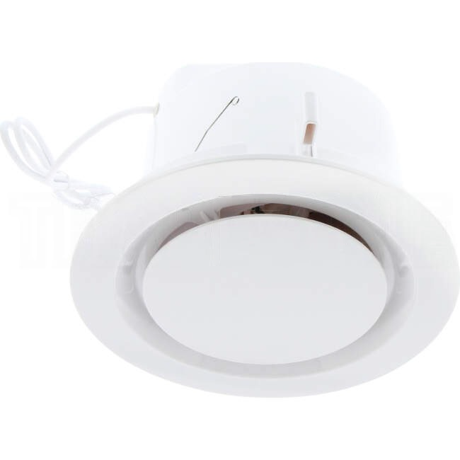 Ventair 200mm AIRBUS 200 Round Premium Quality Side Ducted Exhaust Fan White