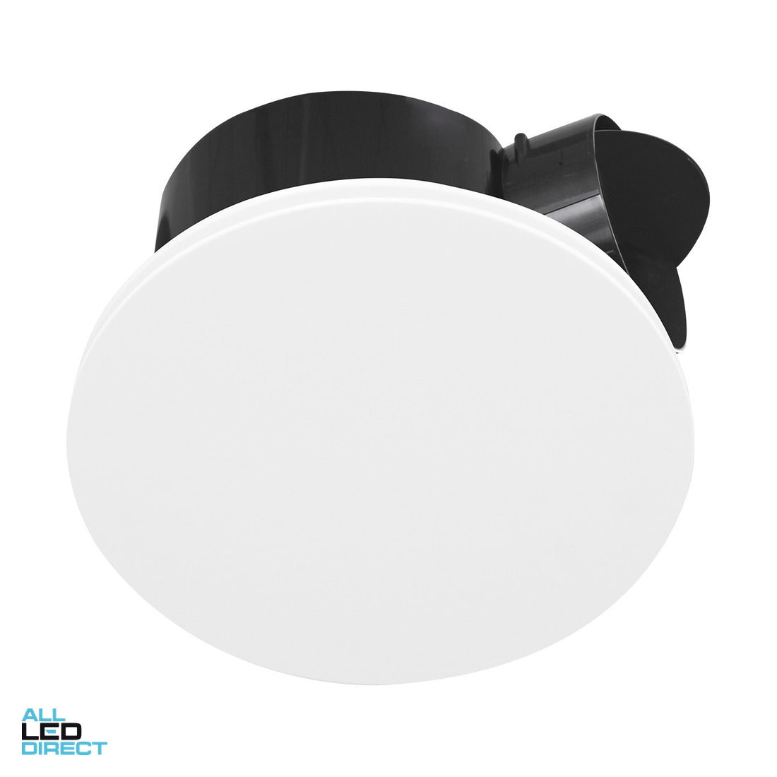 Ventair AIRBUS250 High Flow Round Exhaust Fan White ALL LED Direct