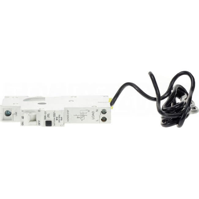 CBI Heinemann 32 Amp Residual Current Device RCD Curve 2 C2QF10 Busbar Mount 1 Pole 6kA 30mA