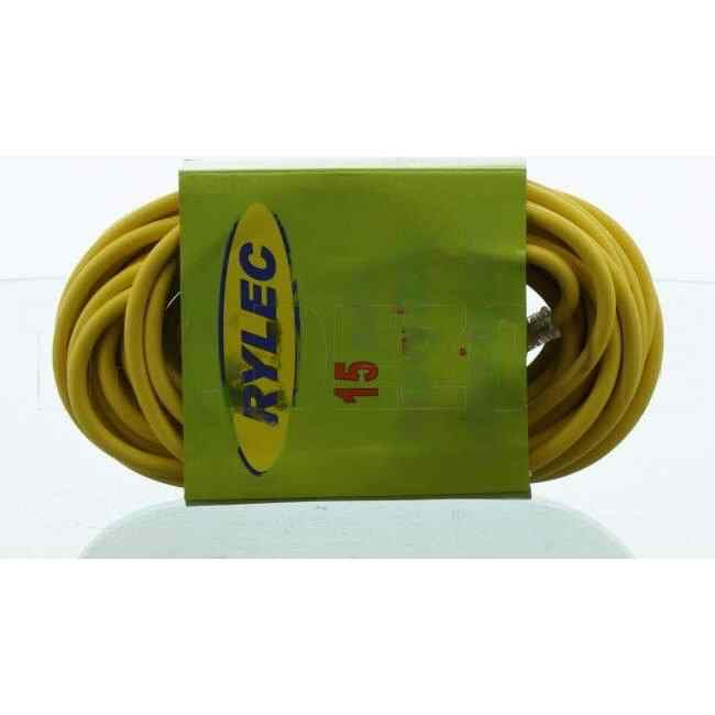 Rylec 10 Amp 15 Metre Extension Lead Heavy Duty With Neon Plug Yellow - Default Title (R15ELYL)