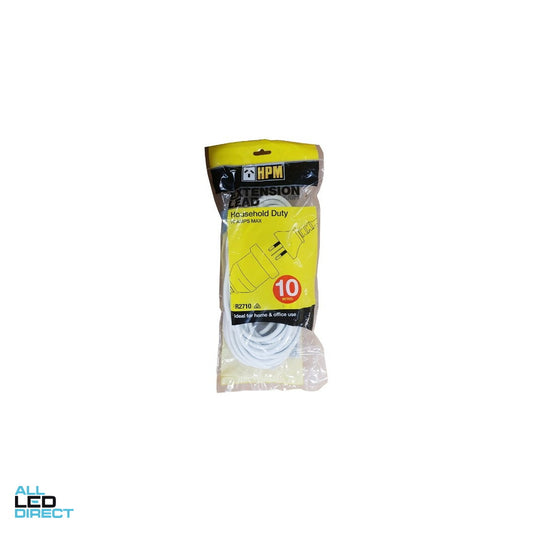 HPM 10 Amp 10 Metre Extension Lead White