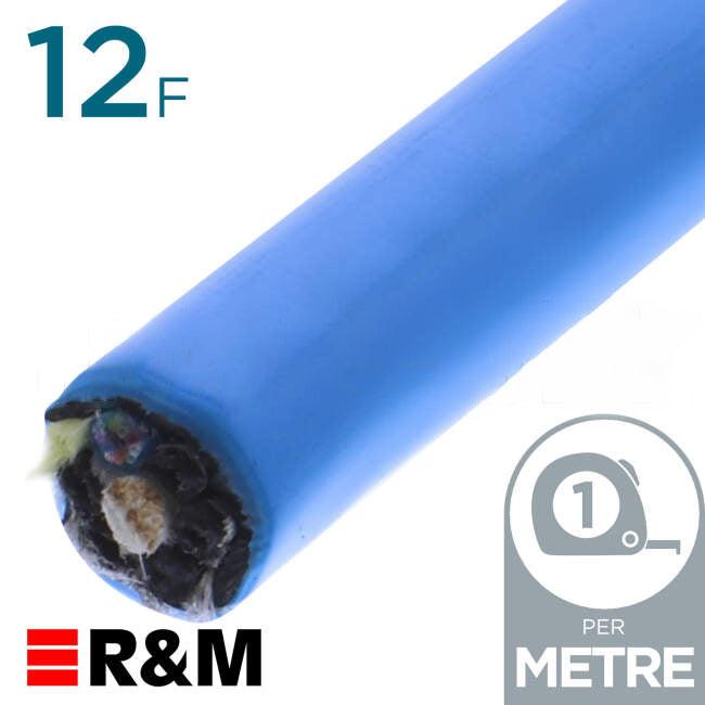 Reichle & De-Massari 12F OM4 Multi Mode Mini Loose Tube Fibre Cable Per Metre