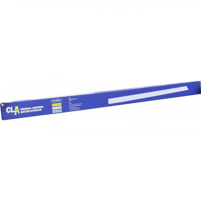 CLA 36 Watt 1200mm RAZORM LED Dimmable Interior Batten Complete With SMD LED Chip & Switchable Kelvin Ratings