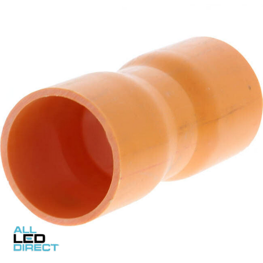 Rainbow 50mm Heavy Duty Conduit Coupling Orange