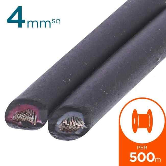 DKSH 4mm DC Twin Solar UV-Resistant IEC 62930 Cable 500 Metre Drum - Default Title (RC2C4500)