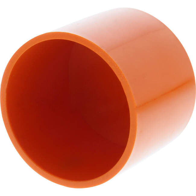 APP 63mm Conduit End Cap Orange - Green Star Certified