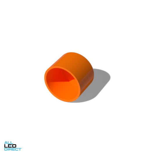 APP 80mm Conduit End Cap Orange - Green Star Certified