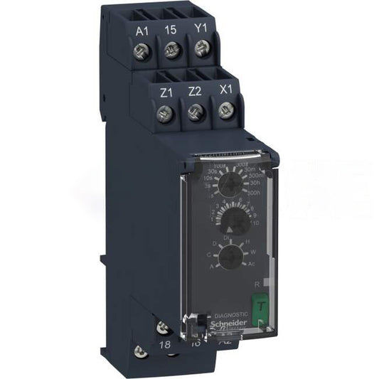 Schneider Timing Relay Multi-Function 8 Amps 24-240 Volt AC/DC 1 x C/O 0.05s-300h