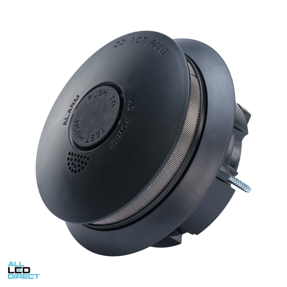 Red Smoke Alarms DUAL POWER Flush Mounted Photoelectric Smoke Alarm With 10 Year Lithium Battery ALL LED Direct