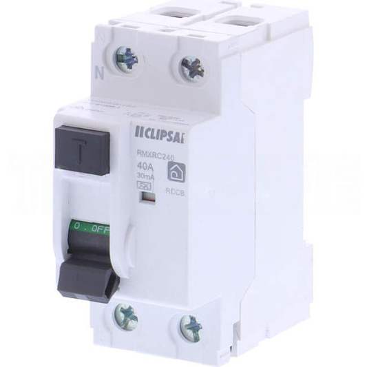 Clipsal 40 Amp RESI MAX Residual Current Device RCD A Type 2 Pole 30mA