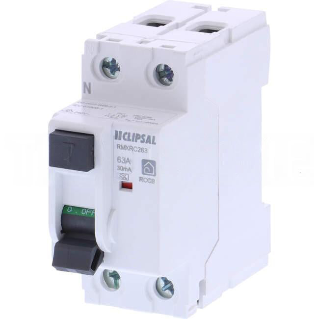 Clipsal 63 Amp RESI MAX Residual Current Device RCD A Type 2 Pole 30mA