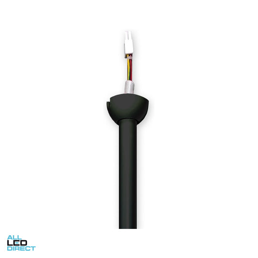 Atom 1500mm Extension Rod Suitable For Ceiling Fans with Loom Black ALL LED Direct