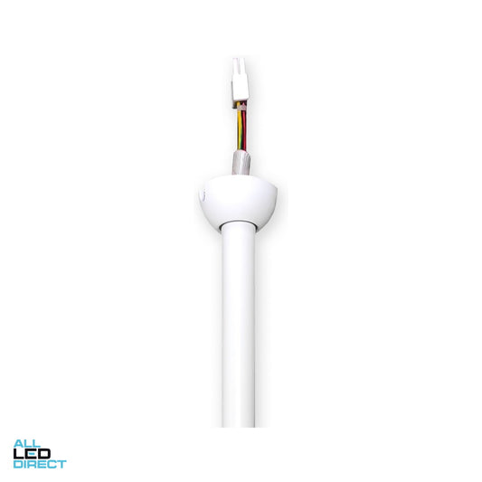 Atom 900mm Extension Rod Suitable For Ceiling Fans with Loom White ALL LED Direct