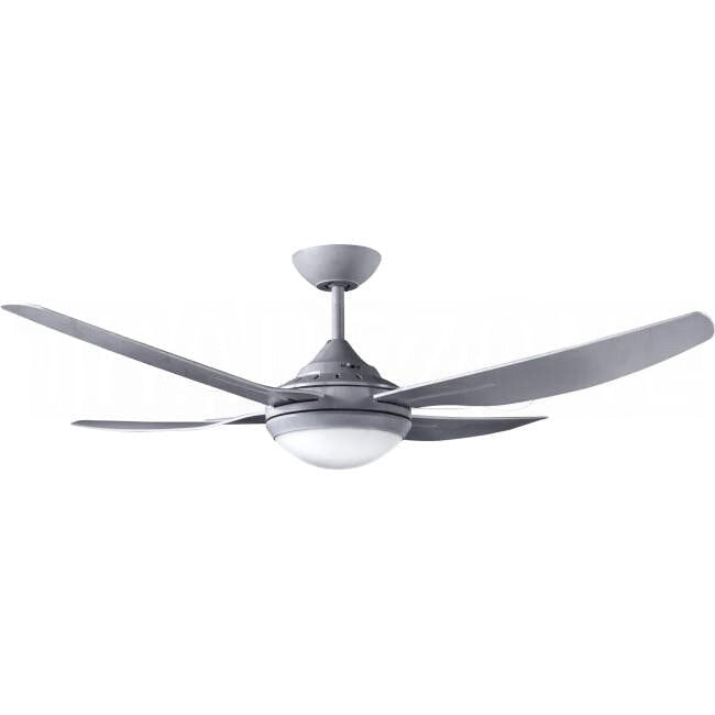 Ventair 1320mm (52') ROYALE II 4 Blade Ceiling Sweep Fan With Moulded ABS Blades & LED Light Titanium