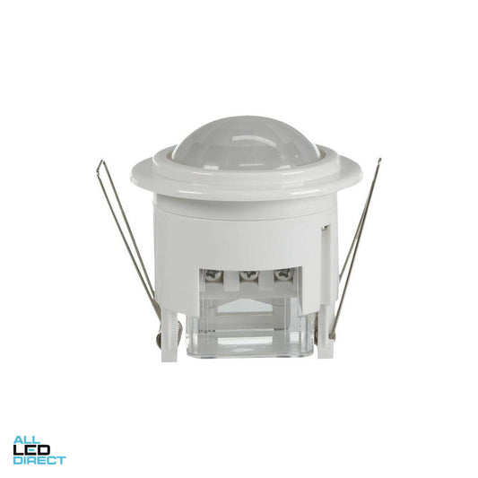 Robus 360 Degrees Recessed Indoor Motion Detector IP20 White ALL LED Direct