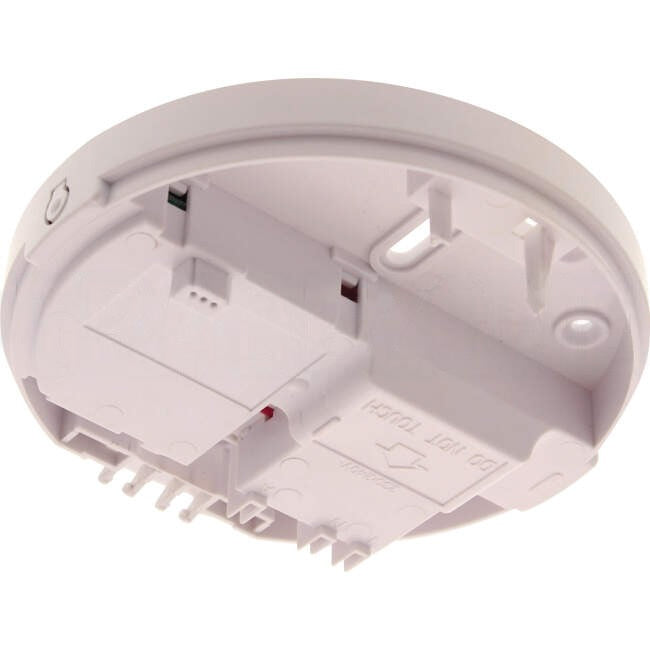 Red Smoke Alarms Relay Base(NOT WIFI) for Main Powered Smoke Alarms