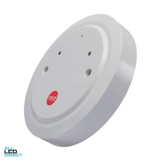 Red Smoke Alarms Relay Base for Main Powered Smoke Alarms 240 Volt ALL LED Direct