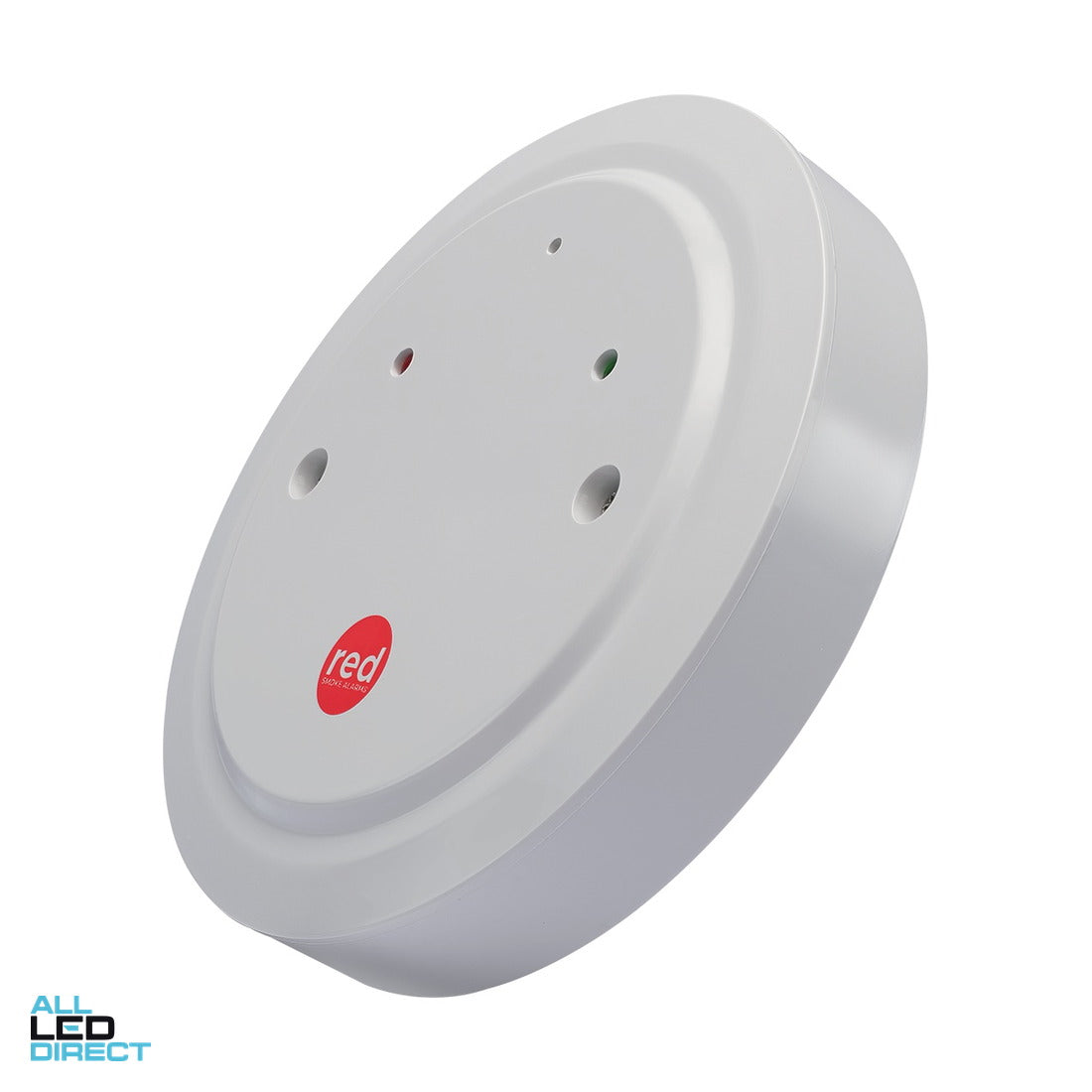 Red Smoke Alarms Relay Base for Main Powered Smoke Alarms 12 Volt ALL LED Direct