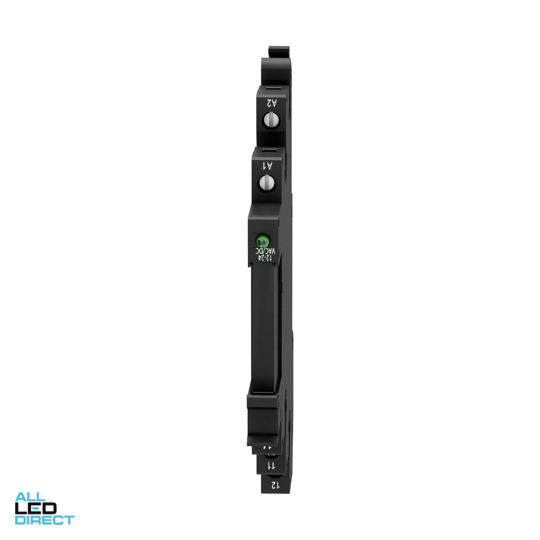 Schneider 6 Amp ZELIO Slim Interface Pre-Assembled Plug In Relay With LED 1 x C/O 24 Volt AC ALL LED Direct