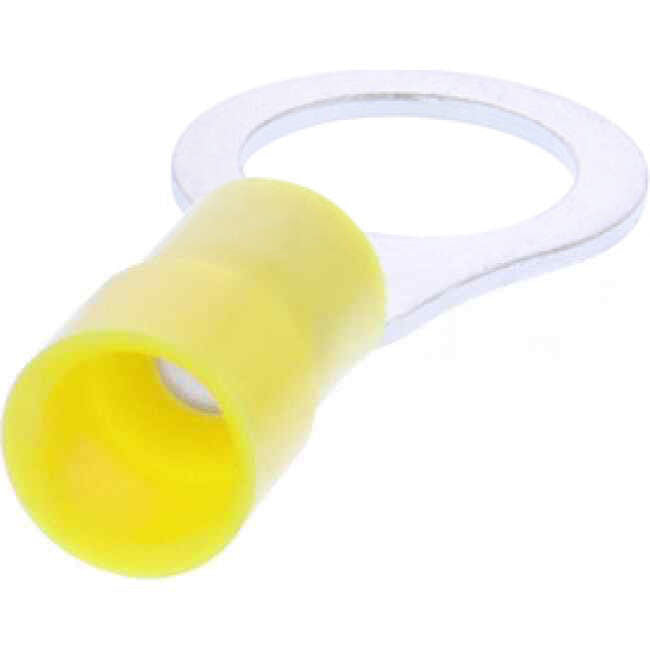 Cabac Stud Ring Terminal Suitable For 10mm Cable Yellow