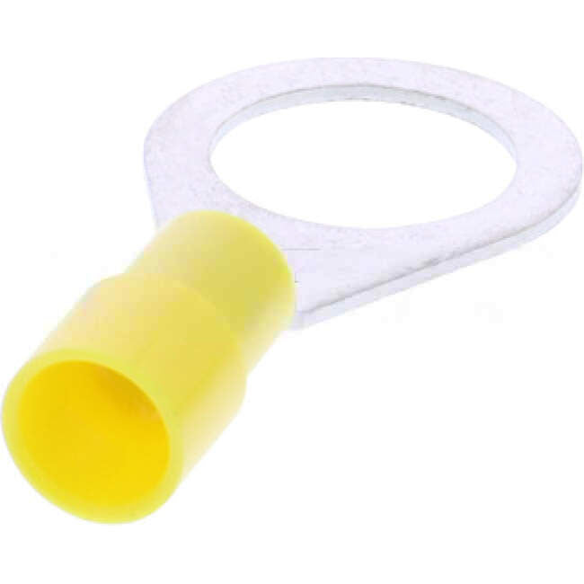 Cabac Stud Ring Terminal Suitable For 12mm Cable Yellow