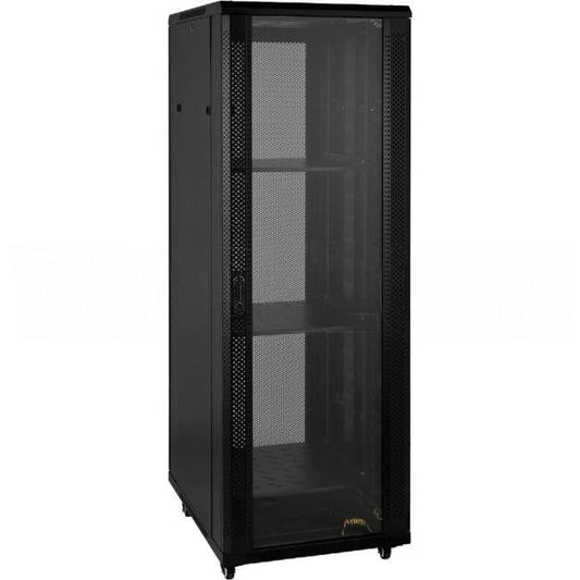 Racktech 42RU 800mm x 800mm Floor Mounted Rack With Glass Front Door