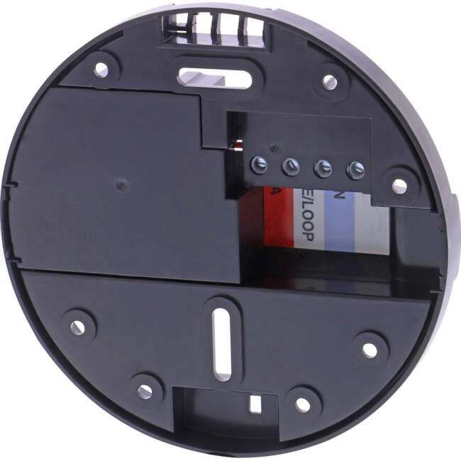 Red Smoke Alarms Smoke Alarm Mounting Base With Wireless Interconnect For Use With R240 & R240RC Black