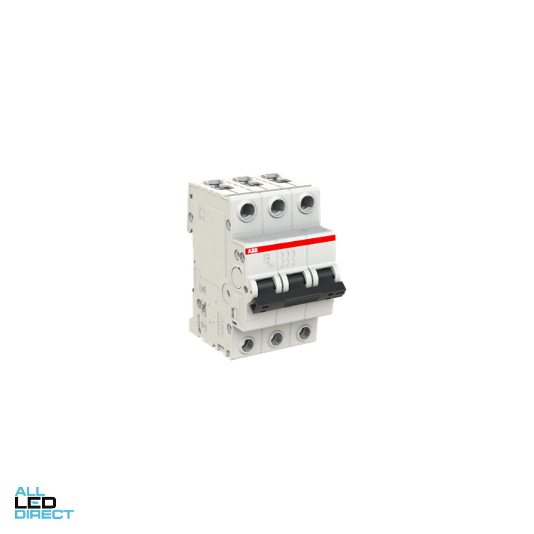 ABB 80 Amp Miniature Circuit Breaker MCB C Curve 3 Pole 6kA